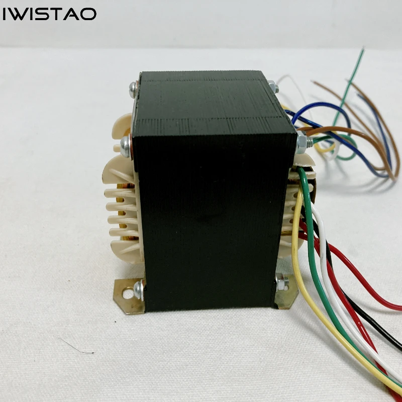 IWISTAO ламповый усилитель силовой трансформатор EI для 6P1 6P14 6P6 85 Вт HIFI аудио DIY