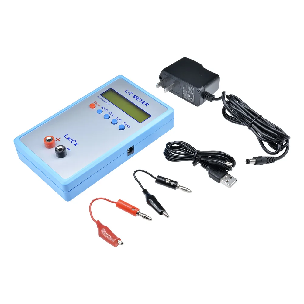 LC200A Inductance Inductor Capacitance Capacitor L/C Multimeter Meter Tester Capacitance Digital LCR Meter