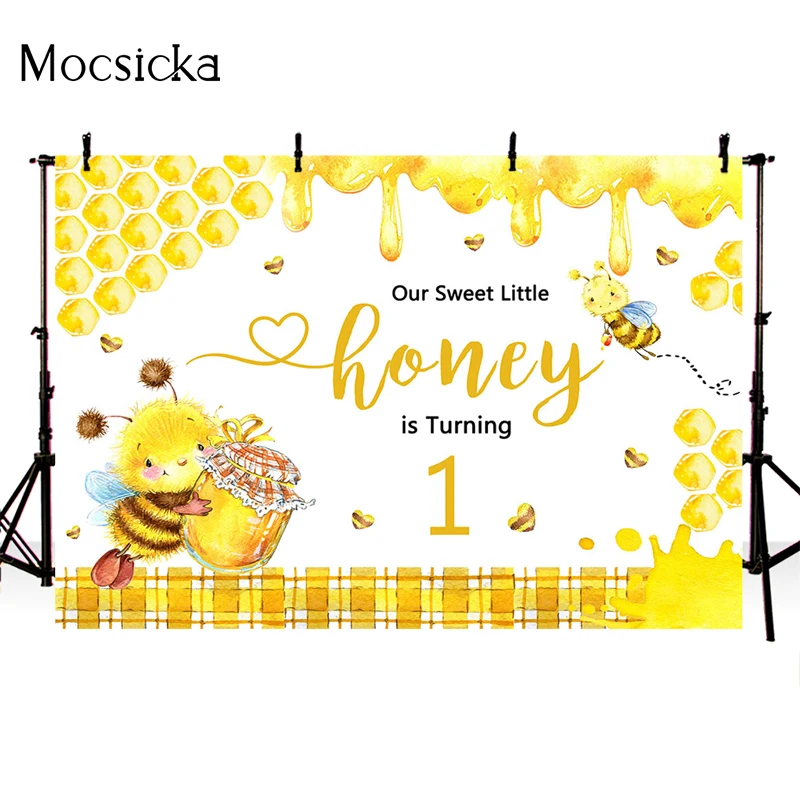 الحلو النحل تحت عنوان استحمام الطفل صورة خلفية الصورة استوديو النحل الصغير الأمير الأميرة الوليد الأطفال حفلة عيد ميلاد خلفية