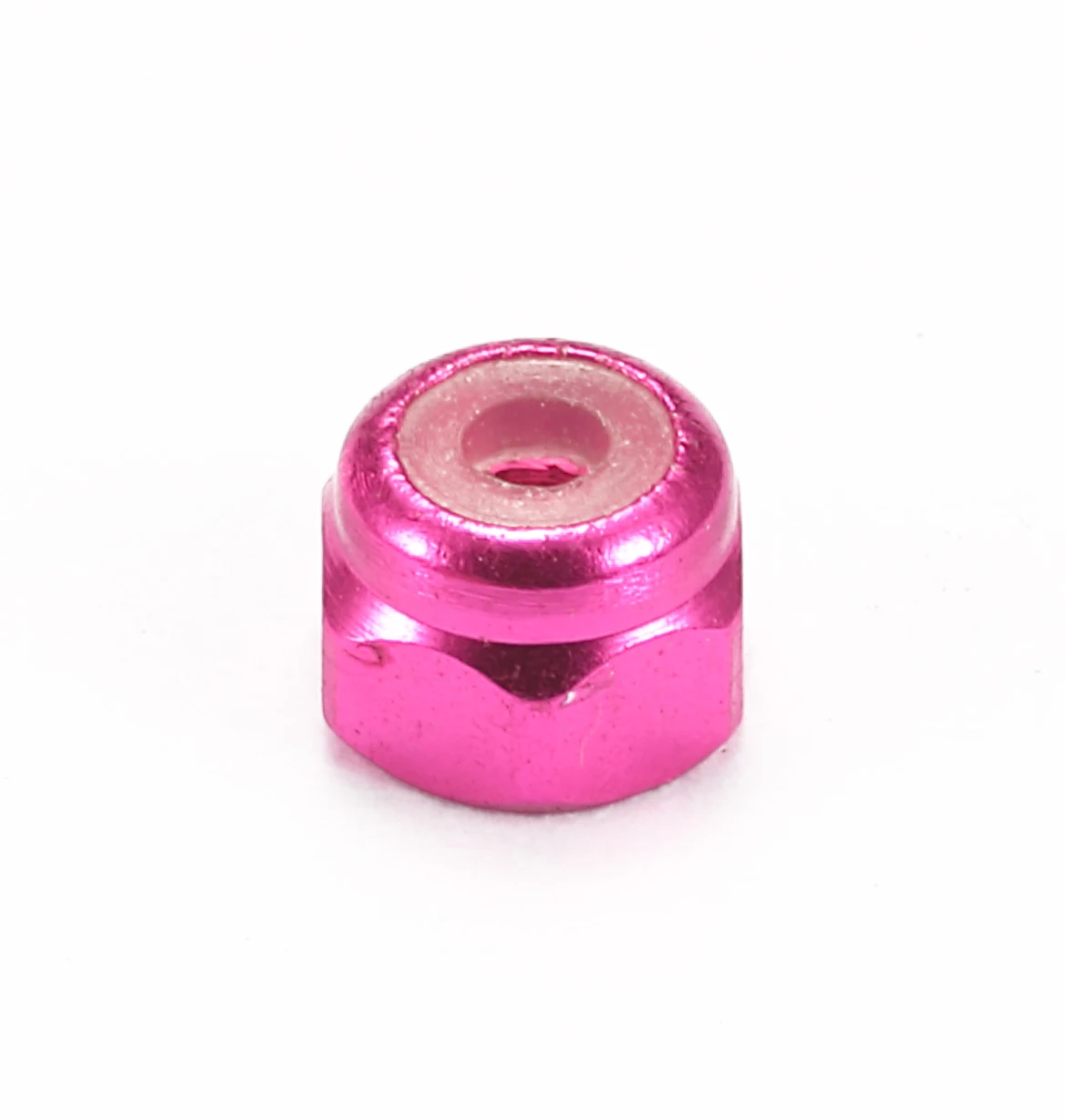 RFDTYGR Mini 4wd 2mm Aluminum Lock Nut Self-made Parts For Tamiya MINI 4WD 2mm Aluminum Lock Nut 19326 50Pcs /lot