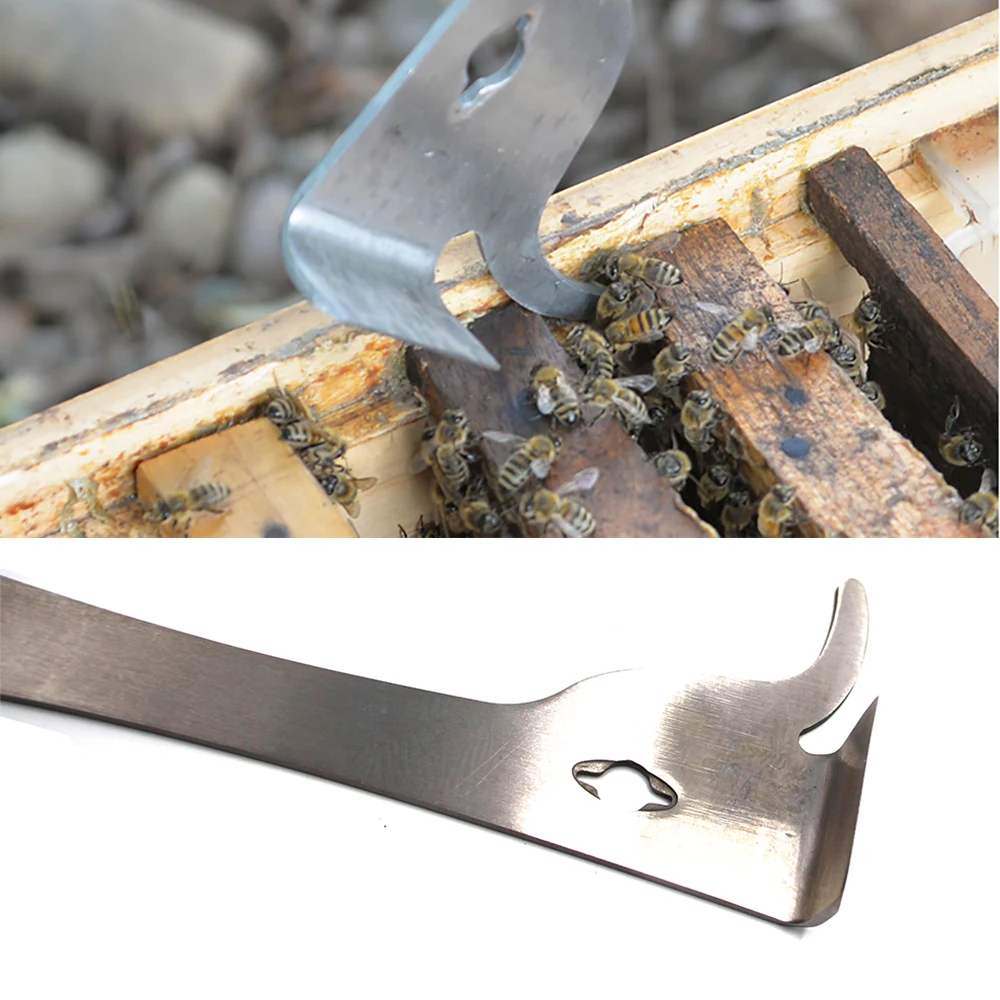 

1PCS Honey Uncapping Scraper Knife Bees and Beekeeping Tools Accessories Tool Beekeeper Stainless Steel Cleaning Bee Hive Fork