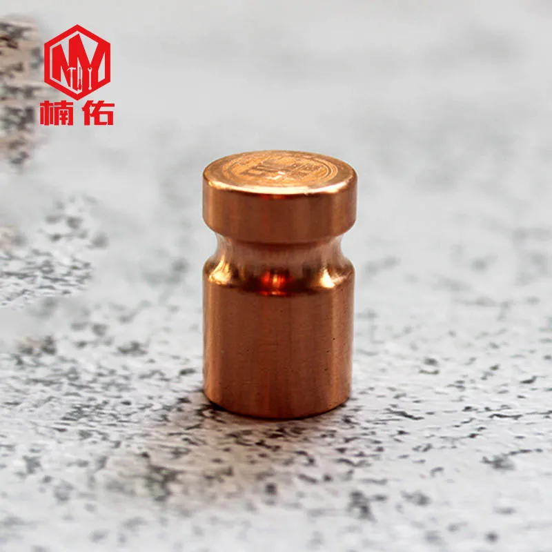 1PC Brass Titanium Suction Cup Magnet Cylindrical Non-Perforated Magnet Hook Strong Neodymium Magnet Boron Anti-Collision Magnet