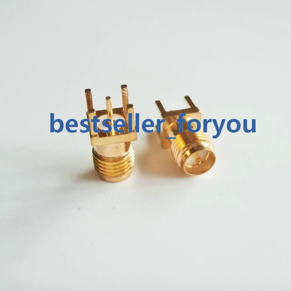 1 шт. PCB крепление RP SMA разъем RPSMA Разъем Прямой разъем РЧ коаксиального адаптера