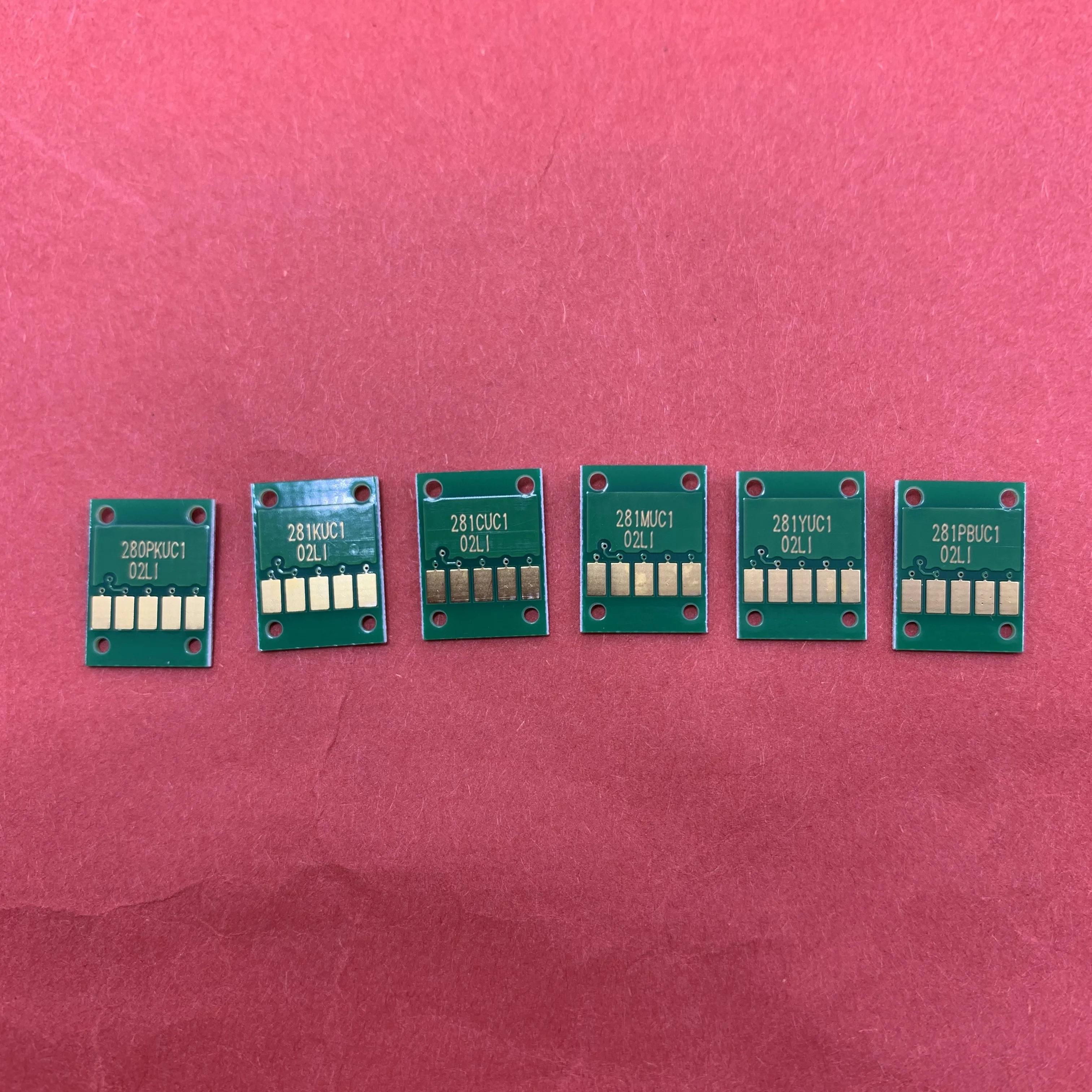 PGI-280 CLI-281 Permanent Chip for Canon PIXMA TS702 TR7520 TR8520 TR8620 TS6120 TS6220 TS6320 TS9520 TS9521C TS702a TR8622