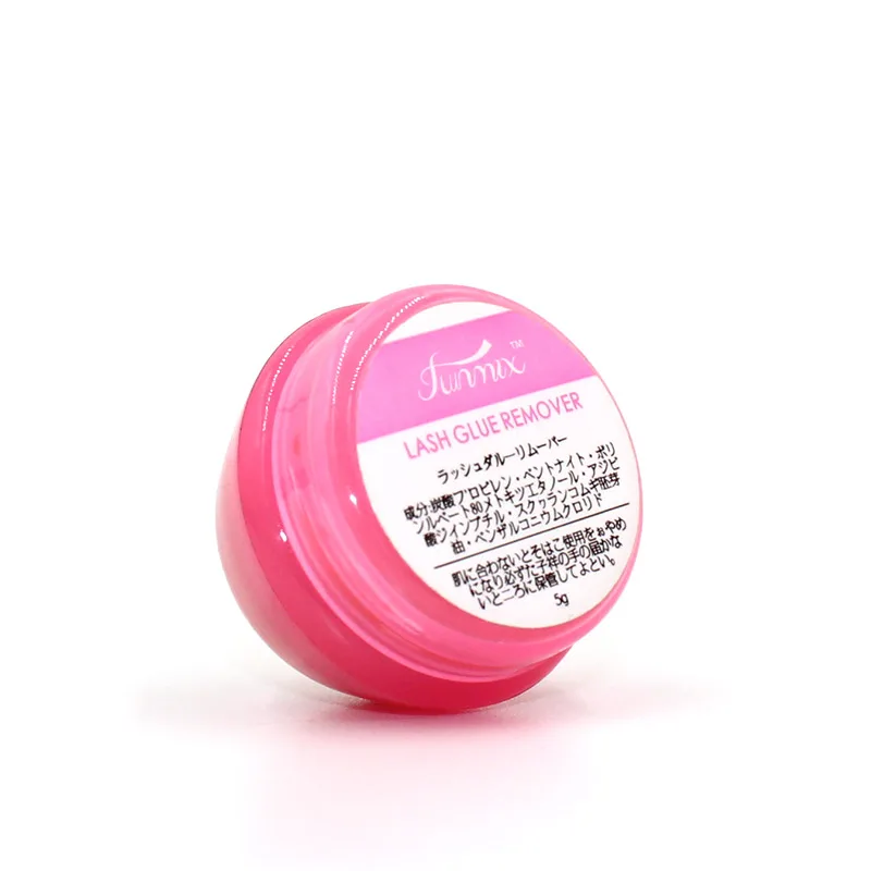FUNMIX Professionelle 5g Rosa Creme Wimpern Kleber Entferner Wimpern Kleber Debonder Wimpern Make-Up Entfernung Ätherisches Werkzeug – Detail 3