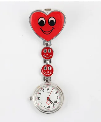 Zakhorloge Liefde Smiley Verpleegkundige Familie Zakhorloge, Gemakkelijk Te Gebruiken, U Kunt Een Verscheidenheid Van Kleuren Op De Quartz Oppervlak