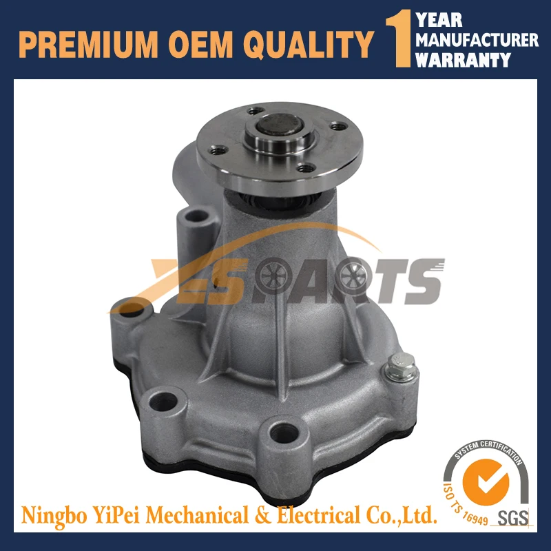 Water Pump for Mitsubishi S4L S3L S3L2 K3B K3C K3D K3E k4F 30H45-00200 MM409302 MM433424 330170622