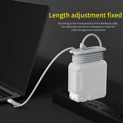 For Apple Air Pro 12 13 15.4 16 29W/30W/60W/61W/67W/85W/87W/96W Charger Power Organizer Cover For MacBook Adapter Case Protector