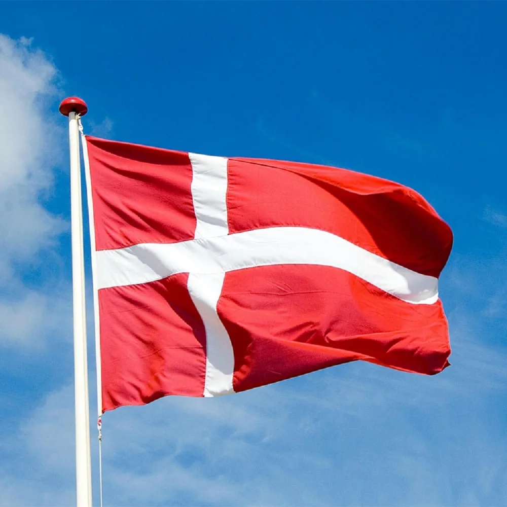 Danmark Flag Euro Cup 2020 DK Danish National Flags for Decoration Celebratory