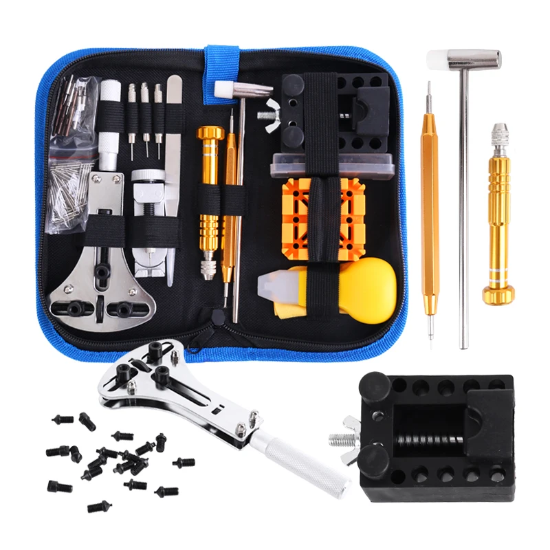Multi-ferramenta relógio kit de reparação combinação ferramentas manuais conjunto barra pry chave de fenda reparação em casa 16/31/147/149pc ferramenta de manutenção de ferragem