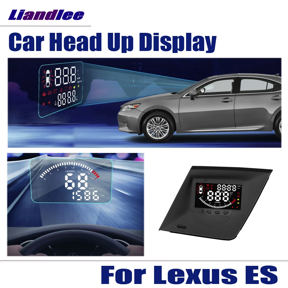 For Lexus ES 300h 2013-2018 Car Head Up Display HUD Safe Windshield Projector Electronic Accessories