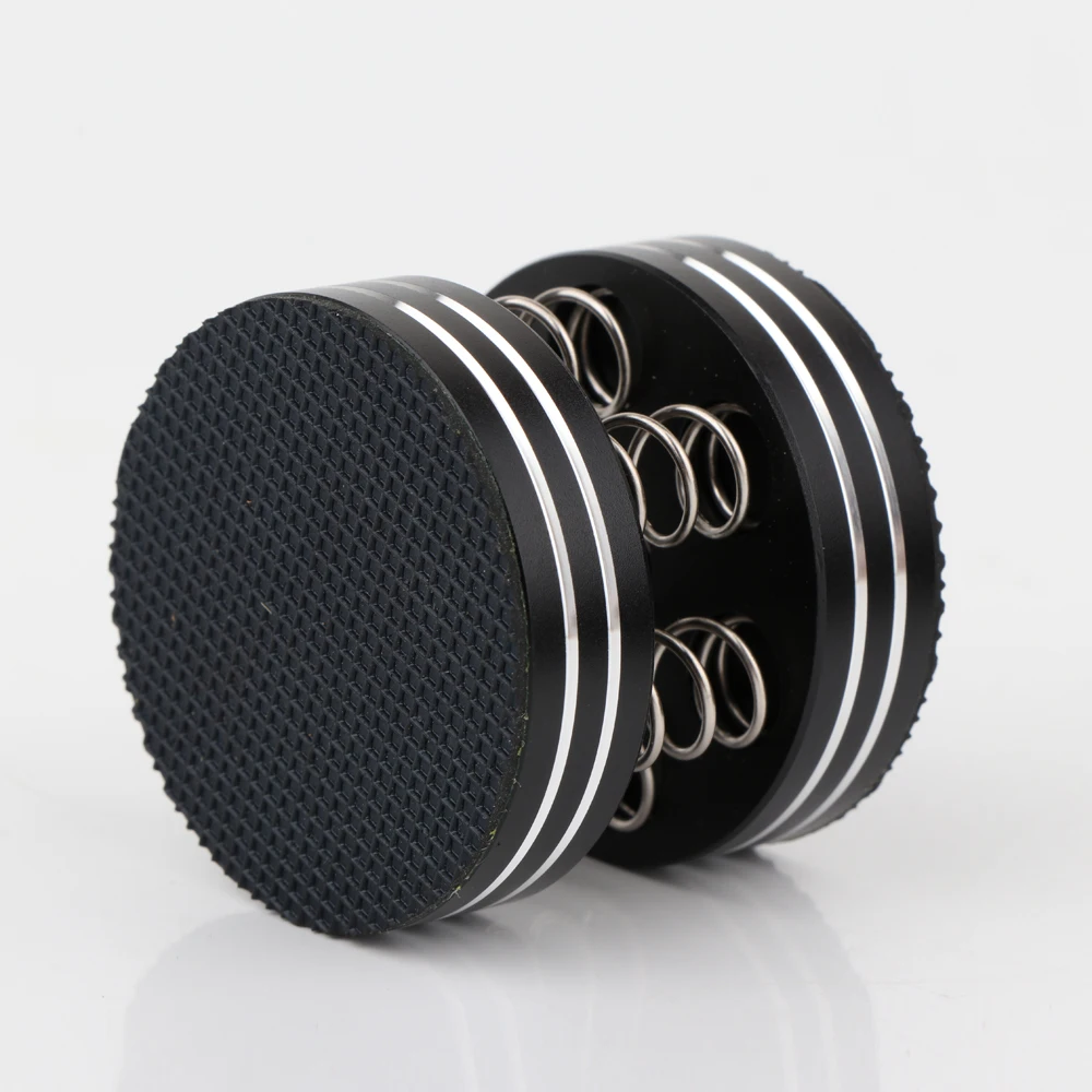 Suporte de isolamento de alumínio para alto-falantes, 4 unidades, suporte de isolamento de alumínio para amplificador/alto-falante hifi al4438b