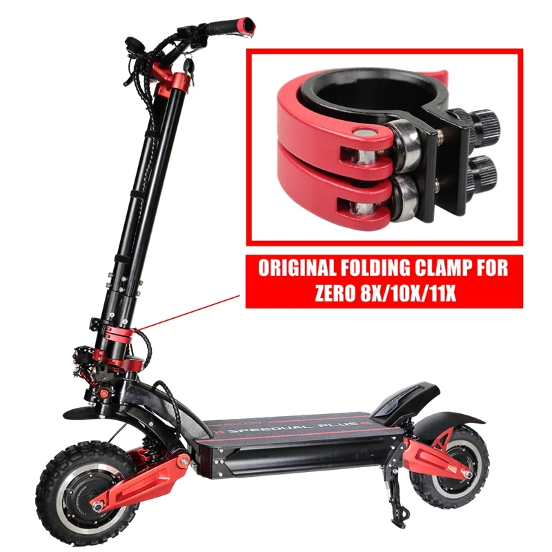 Original Folding Clamp of ZERO 8X 10X 11X SPEEDUAL and Universal for Dualtron DT3 Thunder Electric Scooter Lock of Vertical Stem