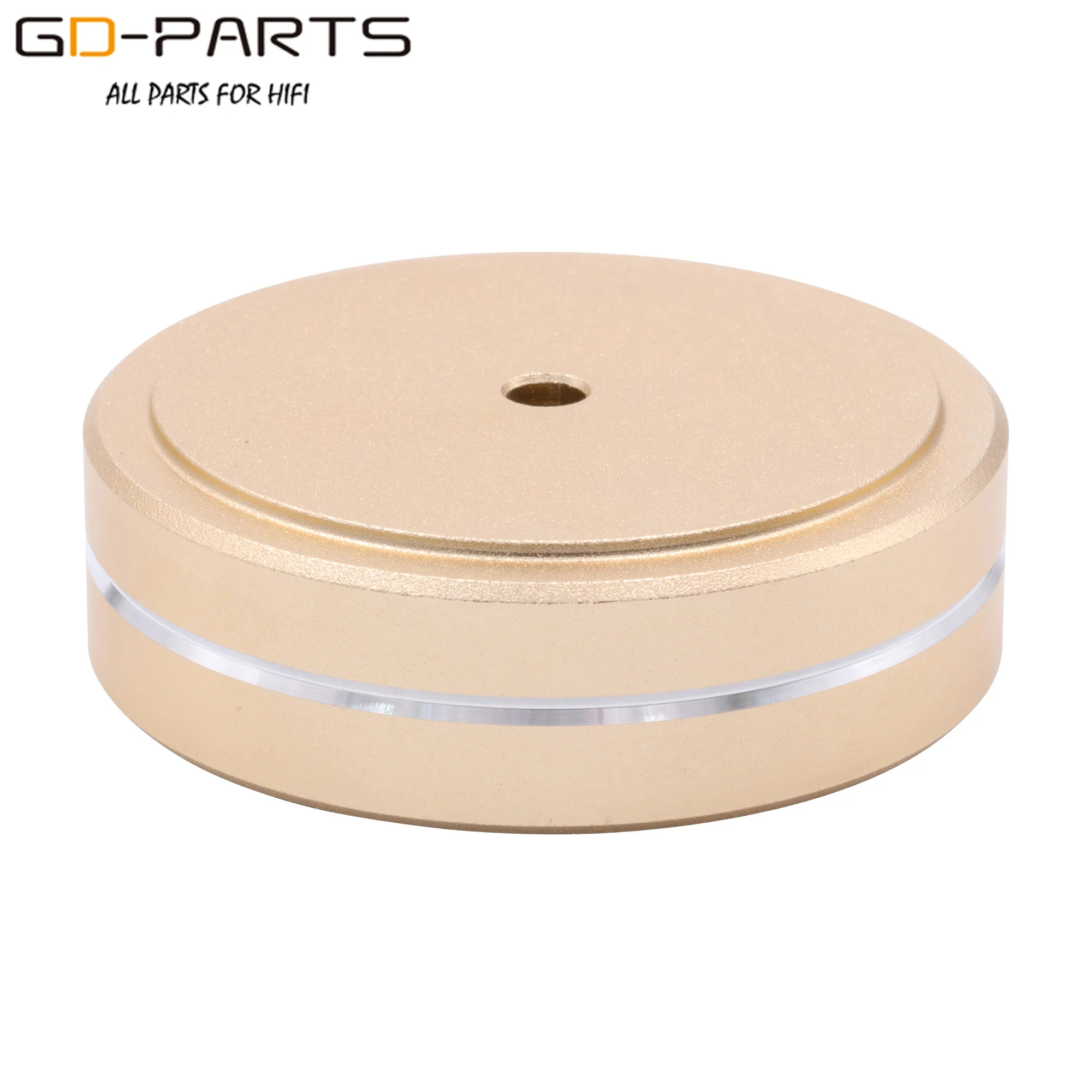 Haut-parleur en aluminium 49x15mm, Machine d'isolation, support de pieds, amplificateur à Tube Vintage, lecteur CD DAC, tapis Radio