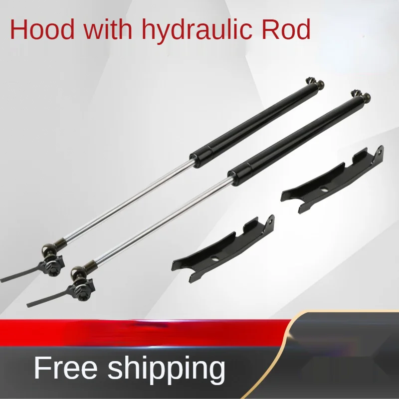 Suitable for Toyota REVO road shaker runner hood with hydraulic support rod non-destructive installation double rod support