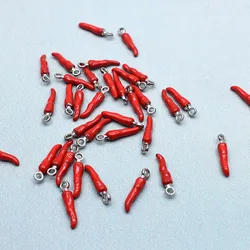 High-quality Metal Alloy Pepper Charms Pendants For Jewelry Making Findings DIY Necklace Bracelet Accessaries