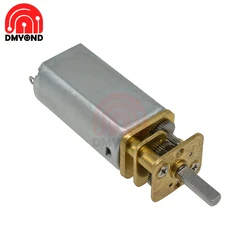 GA13-050 12 Volt DC Motor Reduction Gear 10 30 60 100 150 200 300 RPM Micro Speed Uction Gear Motor for Car Robot Model M3