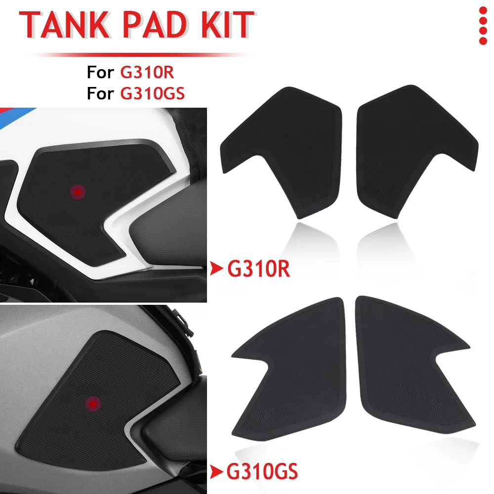 

New Motorcycle side fuel tank pad For BMW G310R G 310 R G310GS G 310 GS Tank Pads Protector Stickers Knee Grip Traction Pad