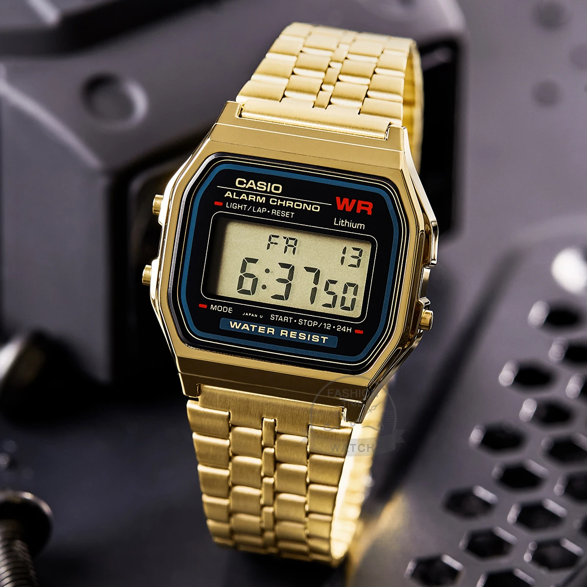 Casio reloj de oro reloj de los hombres de primeras marcas de lujo LED digital de cuarzo resistente al agua hombres reloj deportivo militar reloj de