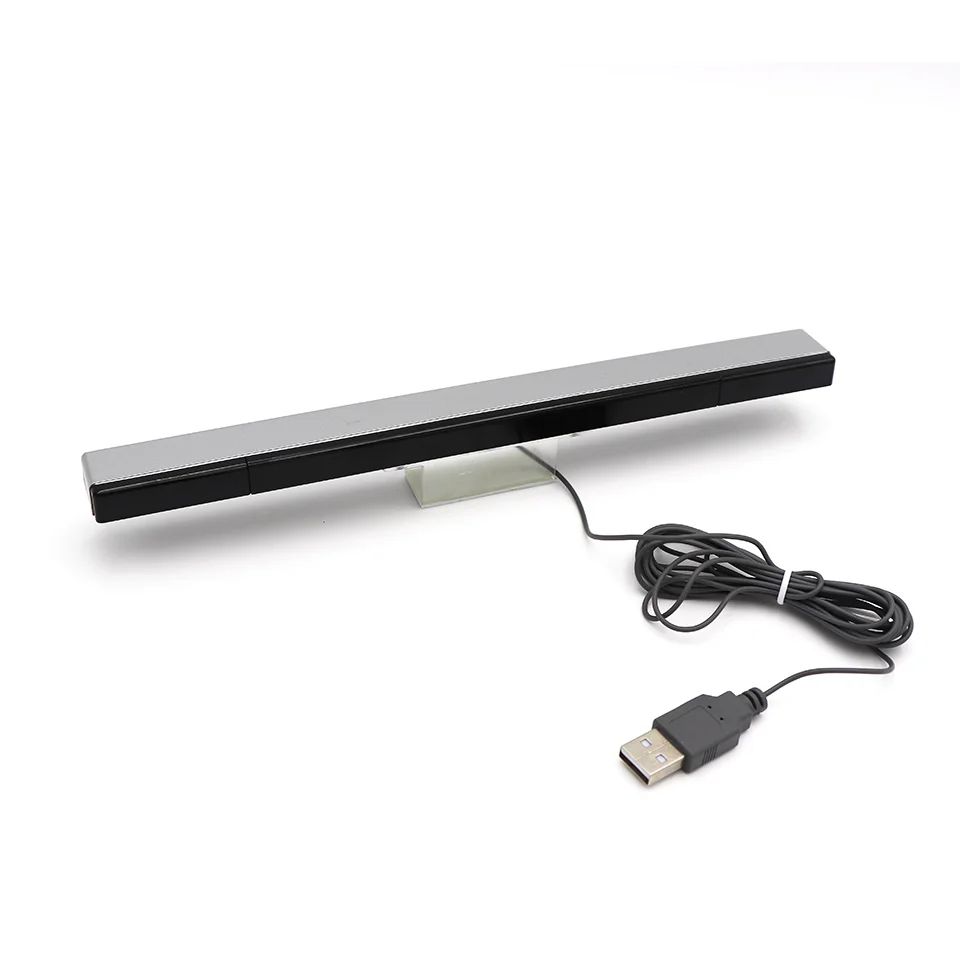 Ersatz Wii Sensor Bar Verdrahtete Empfänger IR Signal Ray USB Stecker für Nitendo Fernbedienung Spiel Zubehör