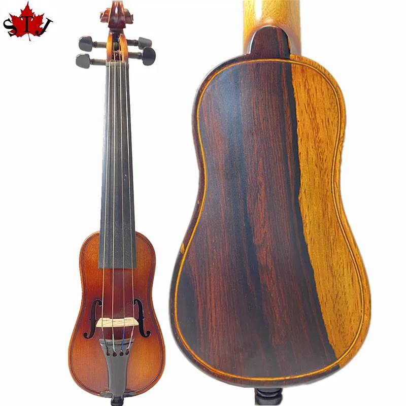 

beautiful melody 5 3/4" VIOLIN Baroque style Pochette SONG Brand made by hand violin #10778