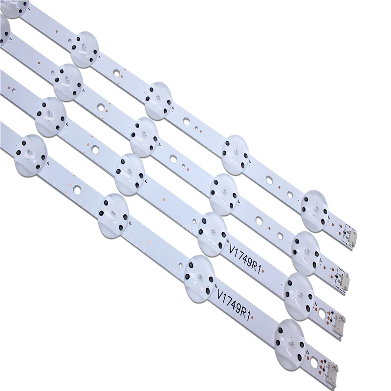 New 10set=40 PCS LED Strip For LG 49UV340C 49UJ6565 49UJ651V 49UJ670V 49UJ701V V17 49 R1 L1 ART3 2862 2863 6916L-2862A 2863A