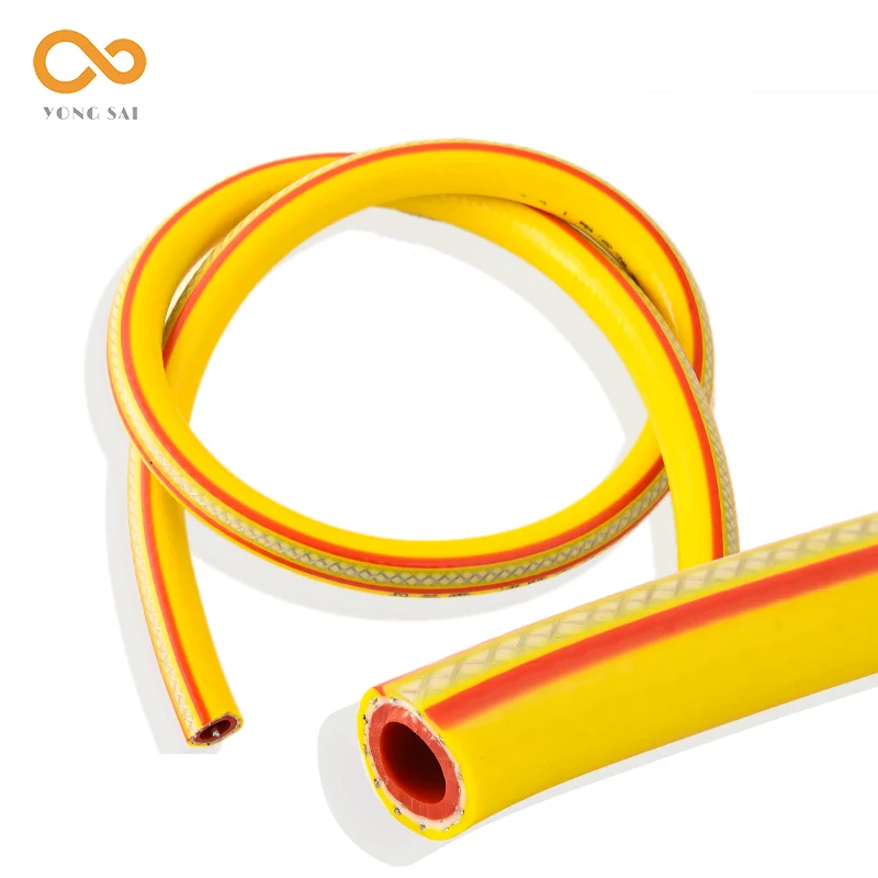 Five-Layers Thicken Household Gas Hose With Steel Wire High Pressure Natural Gas Pipe Explosion-proof Water Heater Hose