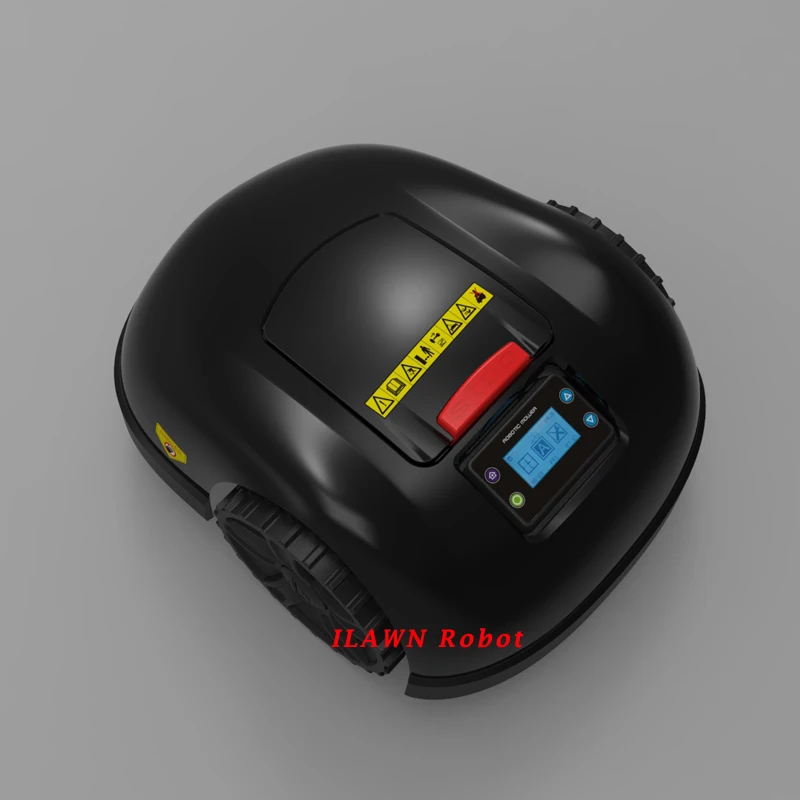 Robot cortacésped con Control por aplicación WIFI, Tractor E1600T con cable de 500m, 500 clavijas y 24 cuchillas