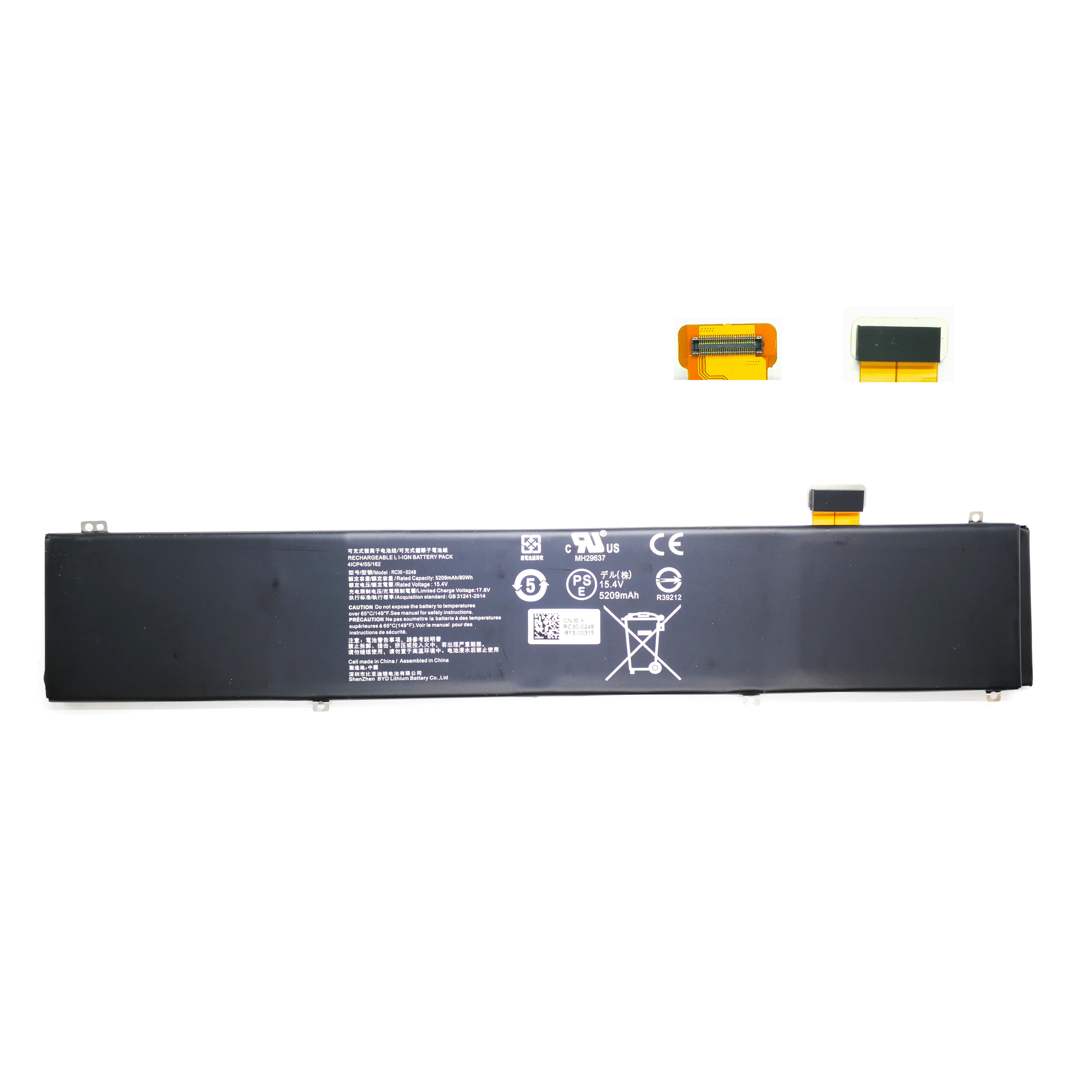 Genuine Original RC30-0248 Laptop Battery For Razer Blade 15 GTX 1060 2018 RZ09-02386E91 RZ09-02385E92-R3U1 Notebook