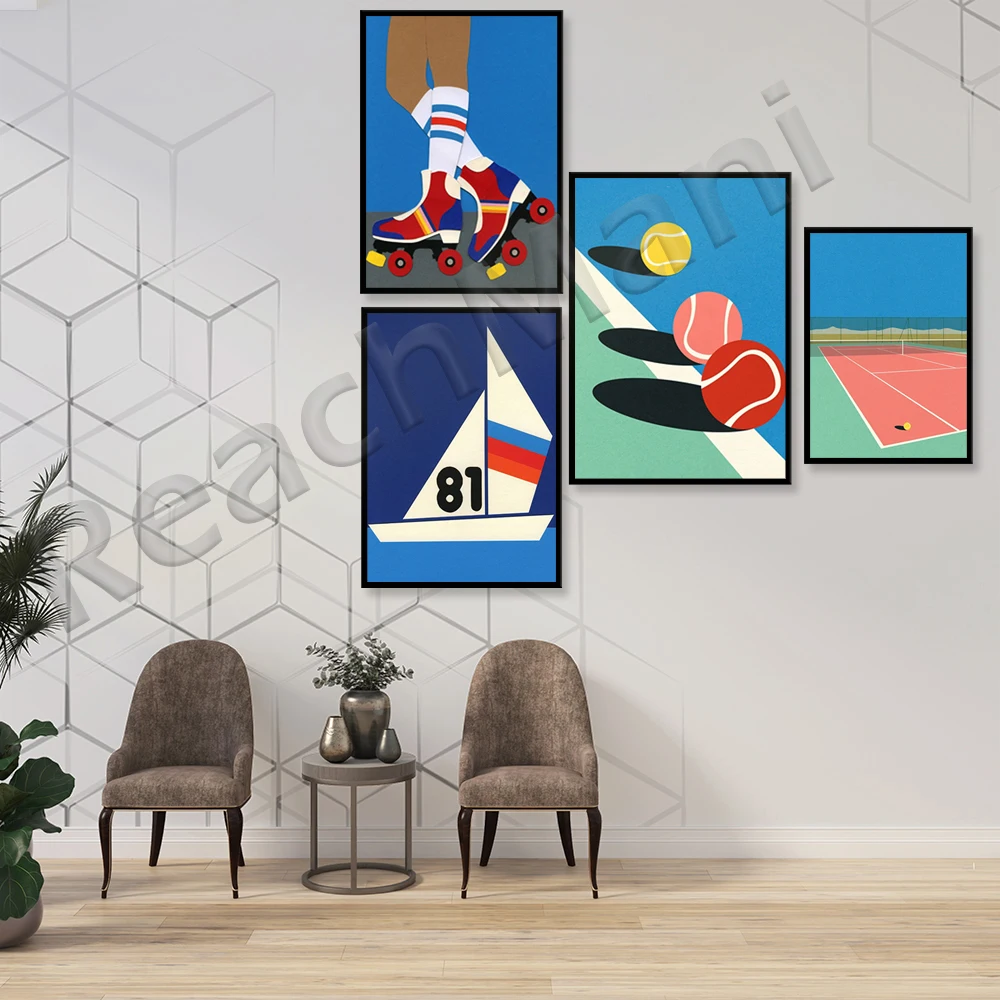 Table tennis poster,sport illu - Table Tennis Illustration recension och pris