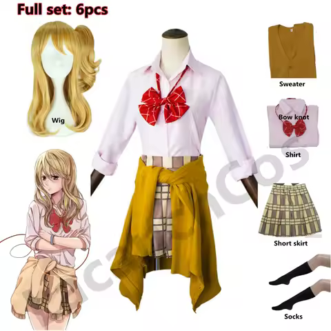 Cosplay Costumes Citrus Anime Aihara Yuzu Uniform Wig Set Short Skirt Japanese Style Student Wear Women School