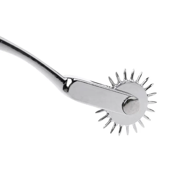 Roda de martelo reflexo e diagnóstico bdsm, rolo de engrenagem de rolamento wartenberg, roda de fetiches, inclinação de rolo, l4mb