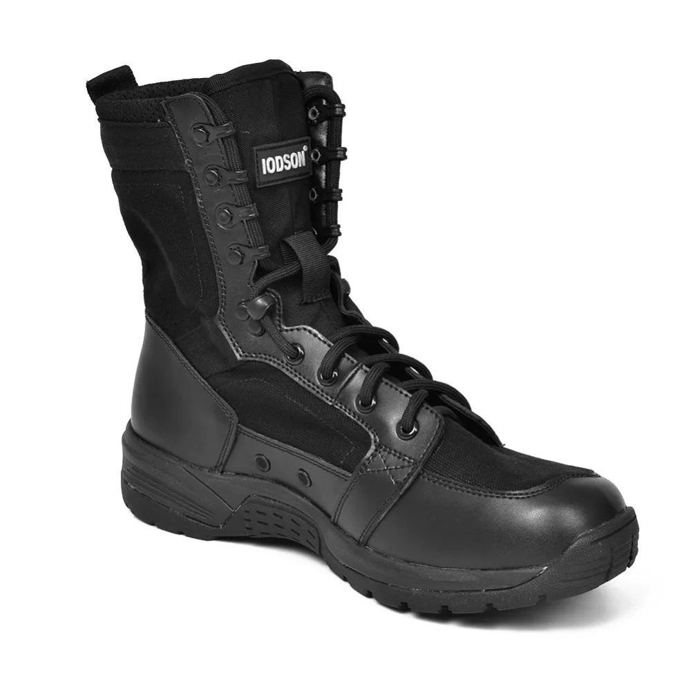 Outdoor Hiking Military Boot Men Waterproof Wear-resistant Rubber Hunting Boots Breathable High Trekking Climbing Tactical Shoes