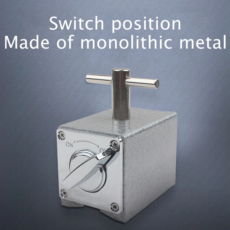 Imagem -06 - Interruptor de Metal com Base Magnética 6t 8t 10t 12t 7k 12k v Suporte com Ímã para Corte de Fio