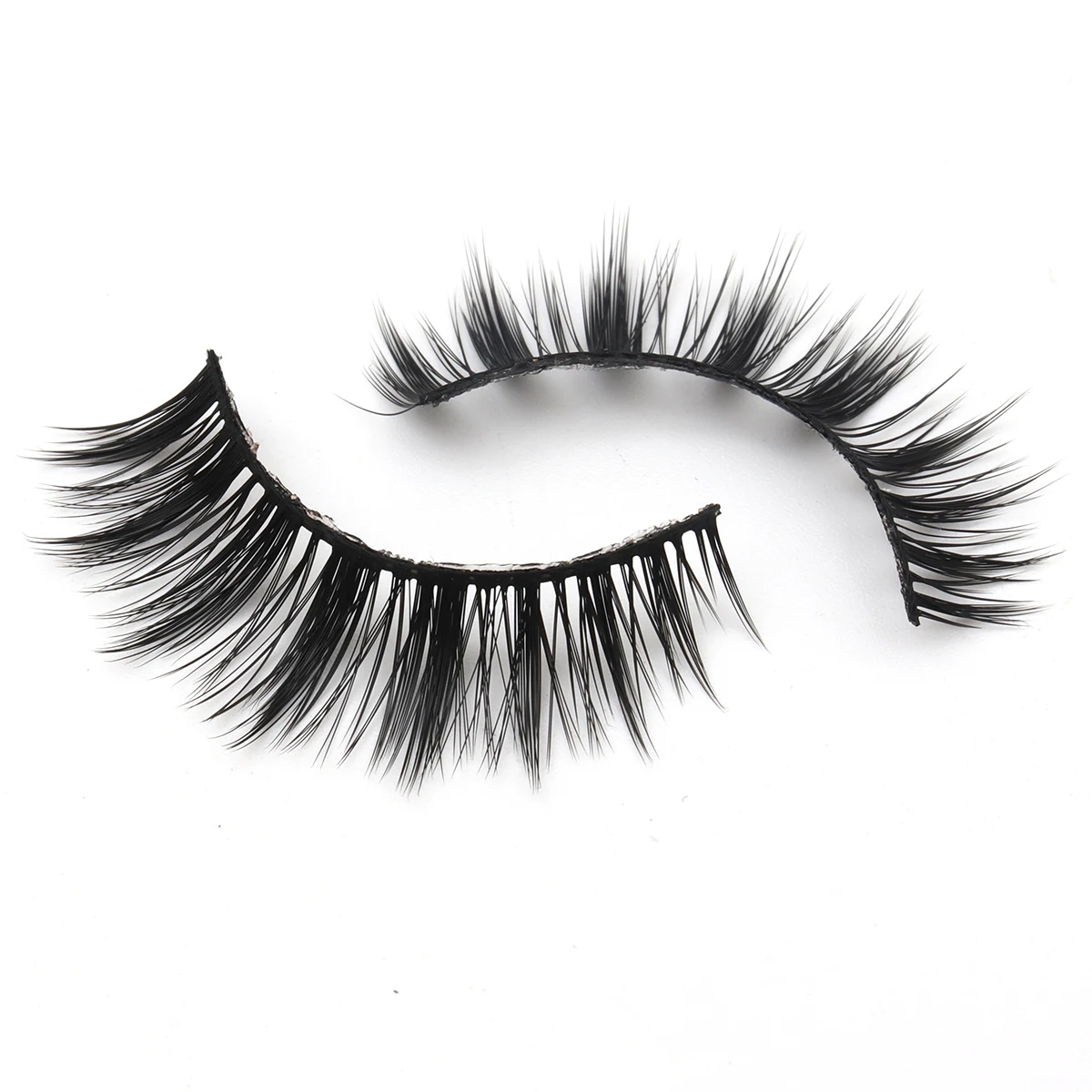 50 pairs/lot Wholesale Eyelashes faux mink lashes Handmade false eyelash 3D strip mink eyelashes fake faux eyelashes Makeup