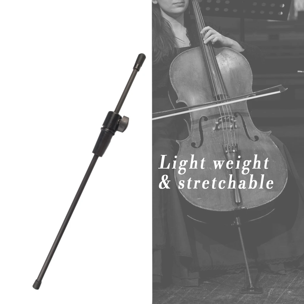 LOMMI Adjustable Cello Endpin Anchor Non-slip w/ O-ring Stopper Thick Pad Anti-Scratch Sponge 4/4 Cello Strings Tailrod Endpin