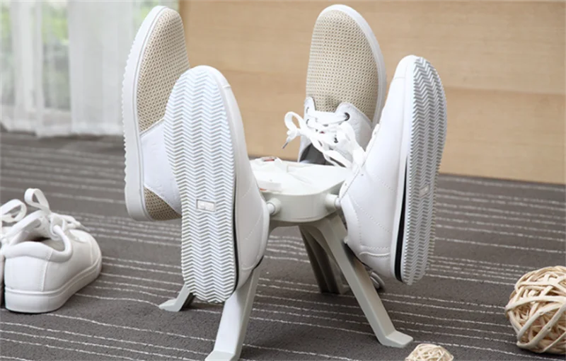 Pemanas Listrik Sepatu Pengering untuk Rumah Tangga 4 Pasang Aluminium Tahan Air Beralih Non-slip Kaki Multi-menyenangkan Suhu Konstan GX7