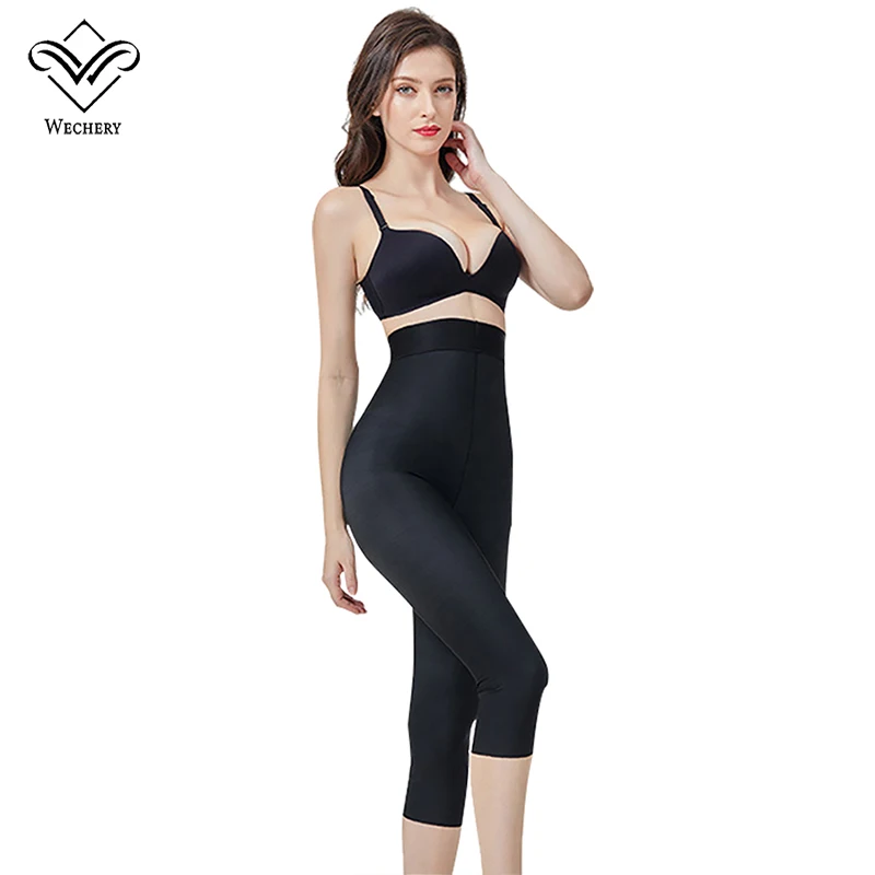 Wechery High Waist Pants Shaper Tummy Slimming Underwear Postpartum Women Sexy Control Panties Lift Buttocks Body Shaper Shorts