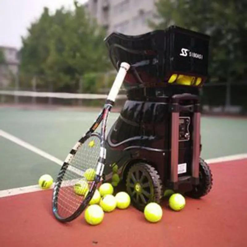 Machine d'entraînement de Tennis professionnelle et télécommandée, serveur automatique de Tennis S4015