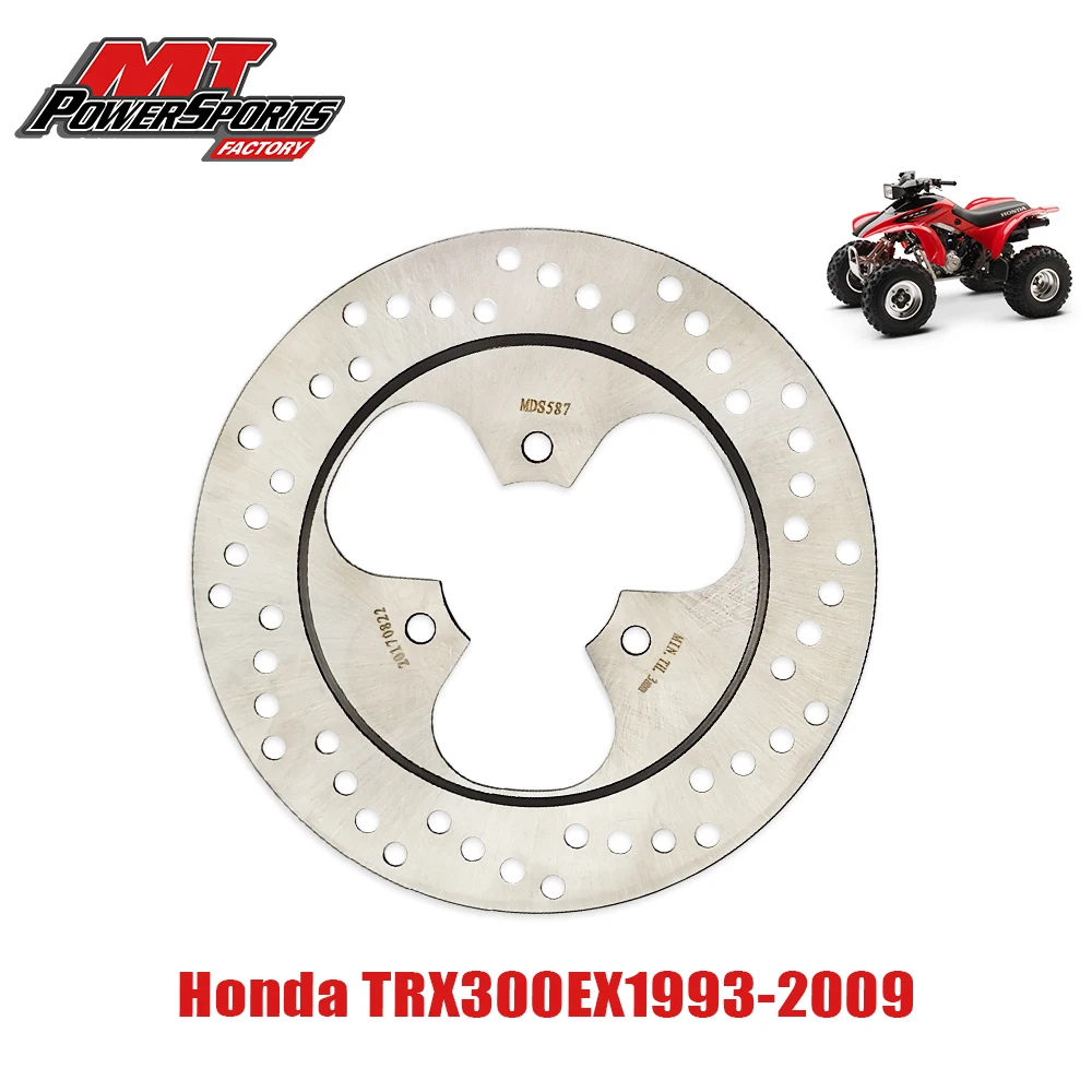 

For Honda ATV TRX300EX SPORTRAX 1993-2008 Brake Disc Rotor Rear MTX Motorcycles ATV Braking MDS01065 Motorcycle Parts