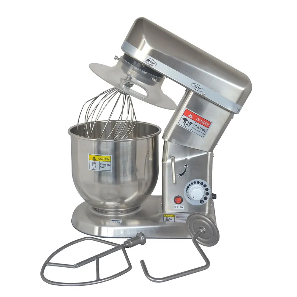 Household Kitchen Planetary Food Mixer 10L Electric Stand Mixer Dough Kneading Stainless Whisk Egg Beater Chef Machine