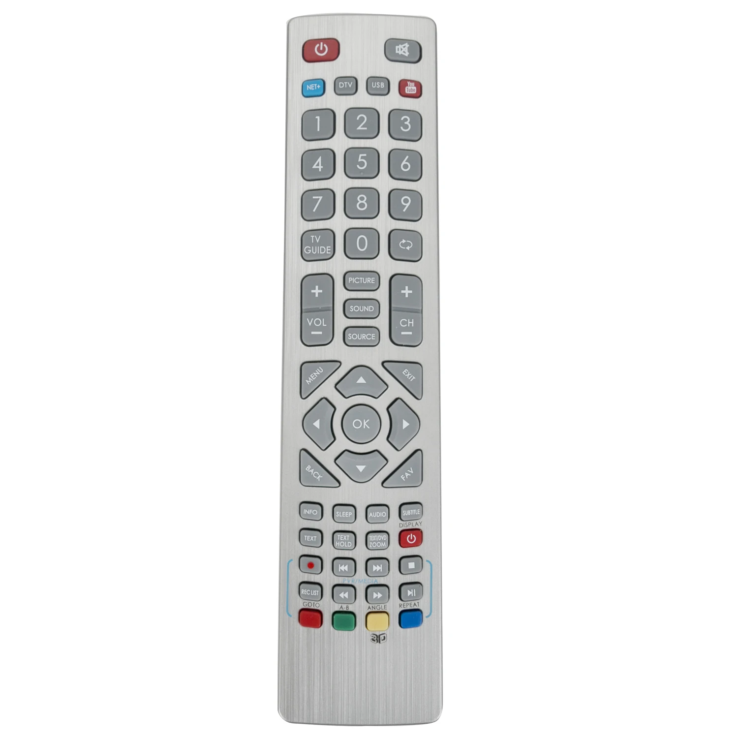 New SHW/RMC/0003 SHWRMC0003 SHW RMC0003 remote control for Sharp Full HD Smart LED Freeview TV\'S LC-43CFF6001K LC43CFF6001K