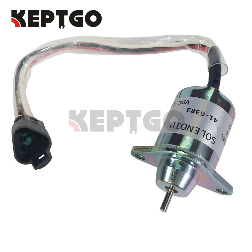 Stop Shut Off Solenoid TK 41-6383 For Yanmar Engine Replaces Thermo King SA-4920 12V