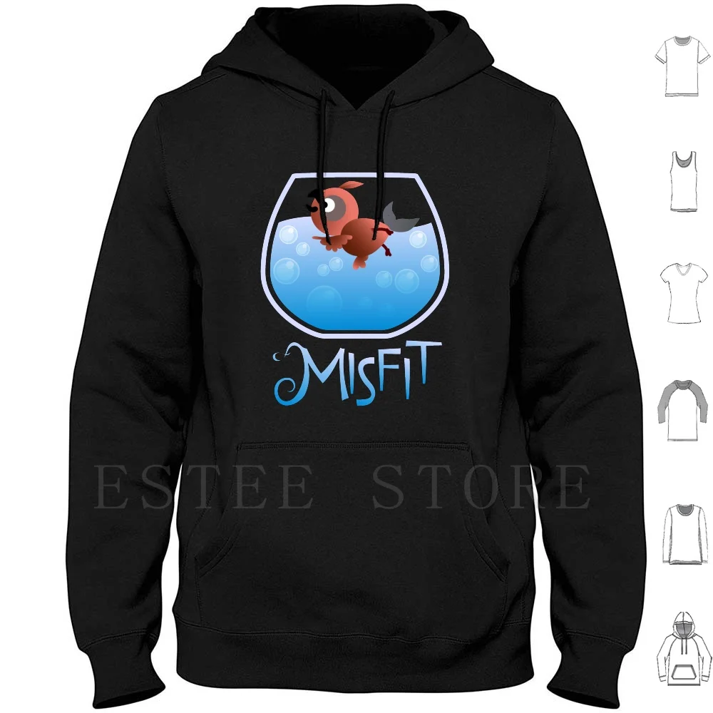 Swimming Bird Hoodies Long Sleeve Christmas Xmas Holiday Winter Holiday Classic Rankin Bass Rudolph The Red Nosed