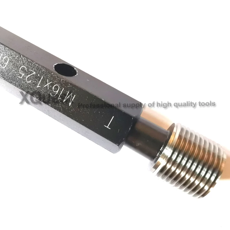 Imagem -06 - Rosca Pluge Calibres M16 M16x1.25 Mão Direita Métrica Fina Rosca Interna Plug Calibre Ferramentas M16x1 M16x2 M16x1.5 M16x0.75 6h