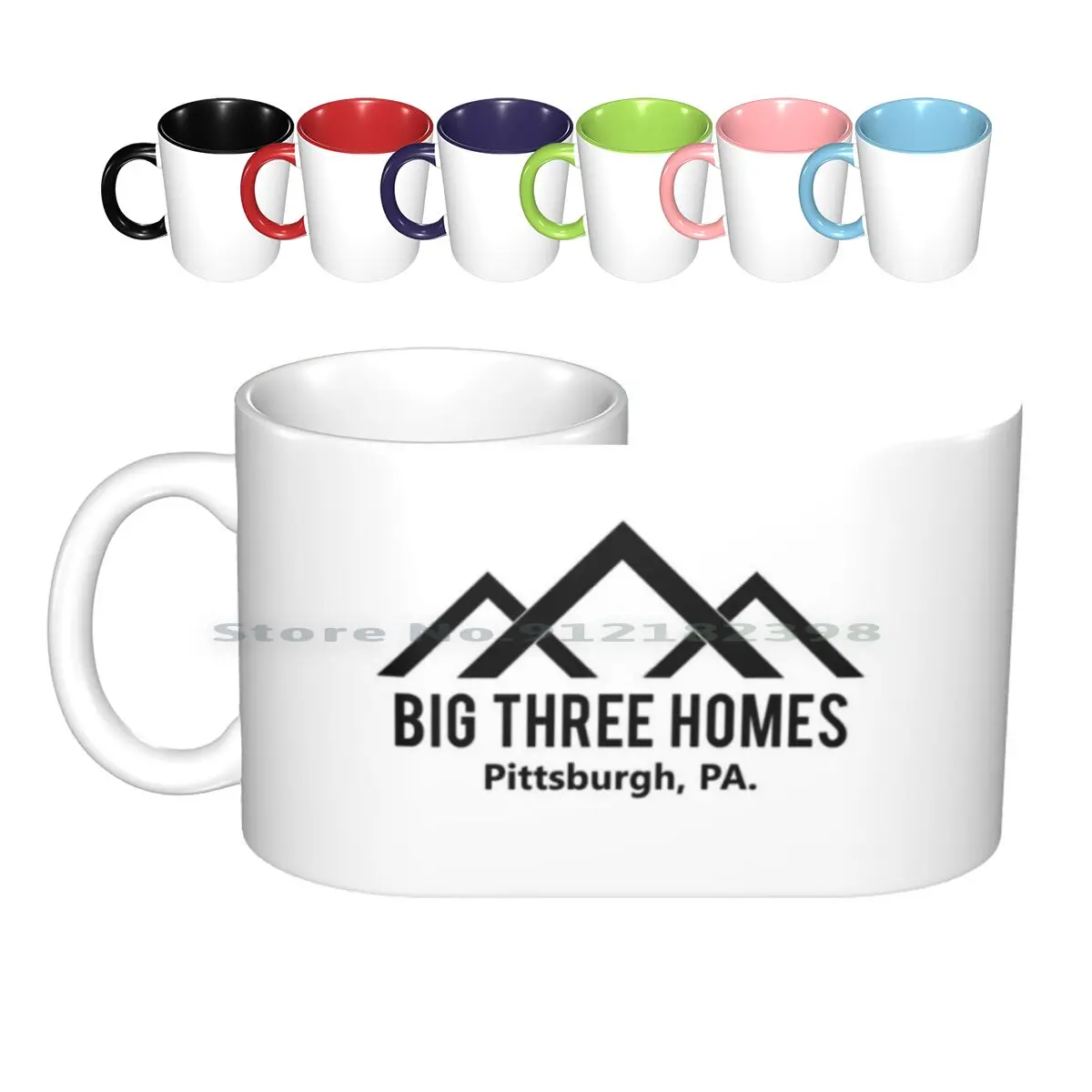 Big Three Homes - This Is Us Ceramic Mugs Coffee Cups Milk Tea Mug This Is Us Big Three Big Three Homes Jack Pearson Rebecca