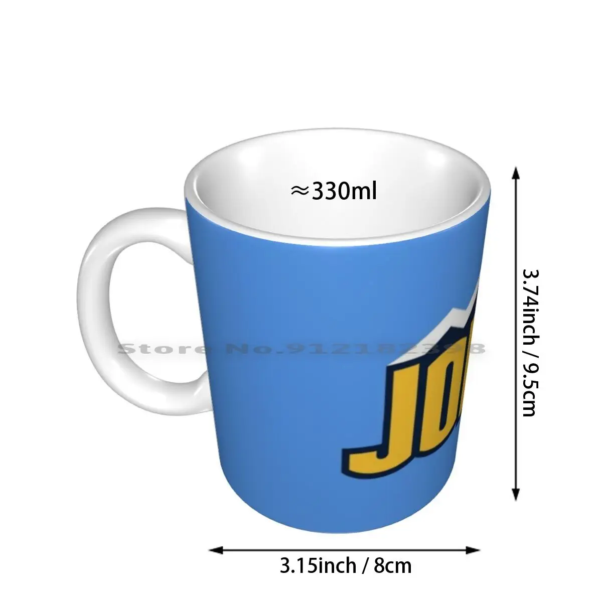 Joker Mountains 3 Ceramic Mugs Coffee Cups Milk Tea Mug Joker Jokic Nikola Jokic Nikola Joki? Joki? Mile High City Basketball