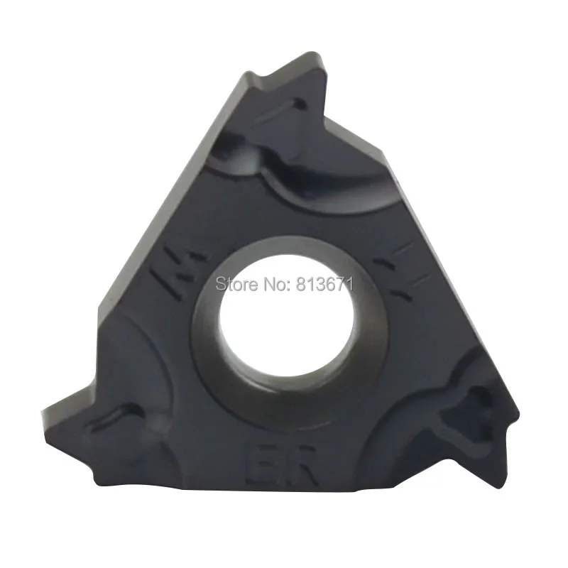 10pcs 16ER IR 11W 12W 14W 16W 18W 19W Thread Blade Inserts Carbide Turning Tool Stainless Steel Processing Lathe Turning Tools