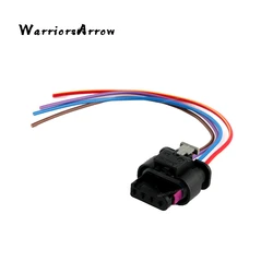 Connector 4-Way Pigtail for Map Sensor W/ Wire 4F0973704 4F0 973 704 For Touareg Golf For A4 A6 Q7