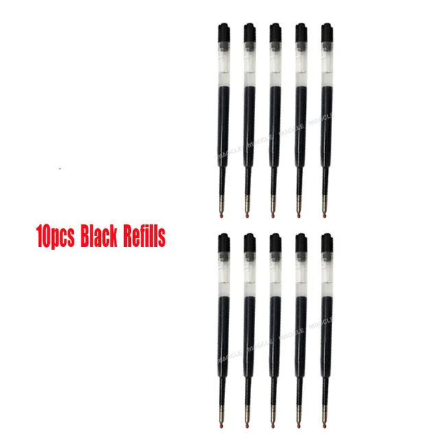 Neuer Sankou Metall-Kugelschreiber Signaturstift 0,5MM PREMEC Glatter Schweizer Nachfüllstift Schwarze/Blaue/Rote Tinte für Schule und Büro